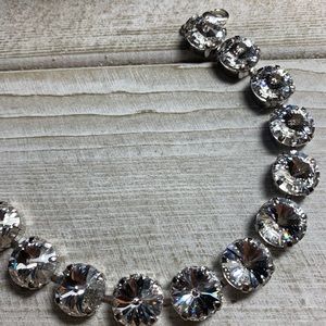 Handmade Swarovski “Clear Crystal” Cup Chain